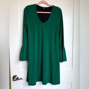 NWOT Karen Kane Bell-sleeve Double-Lined Dress